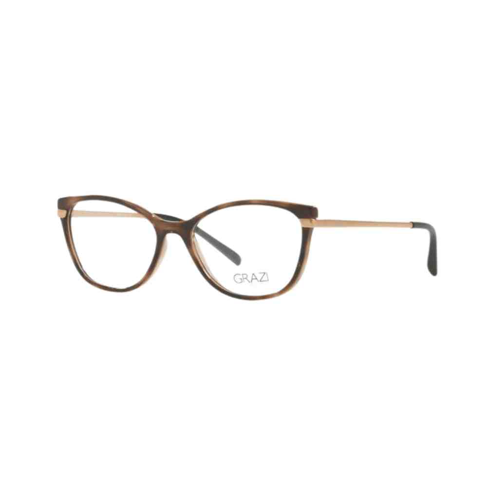 Óculos de Grau Havana Escuro Grazi Eyewear  0GZ3056 G084  52