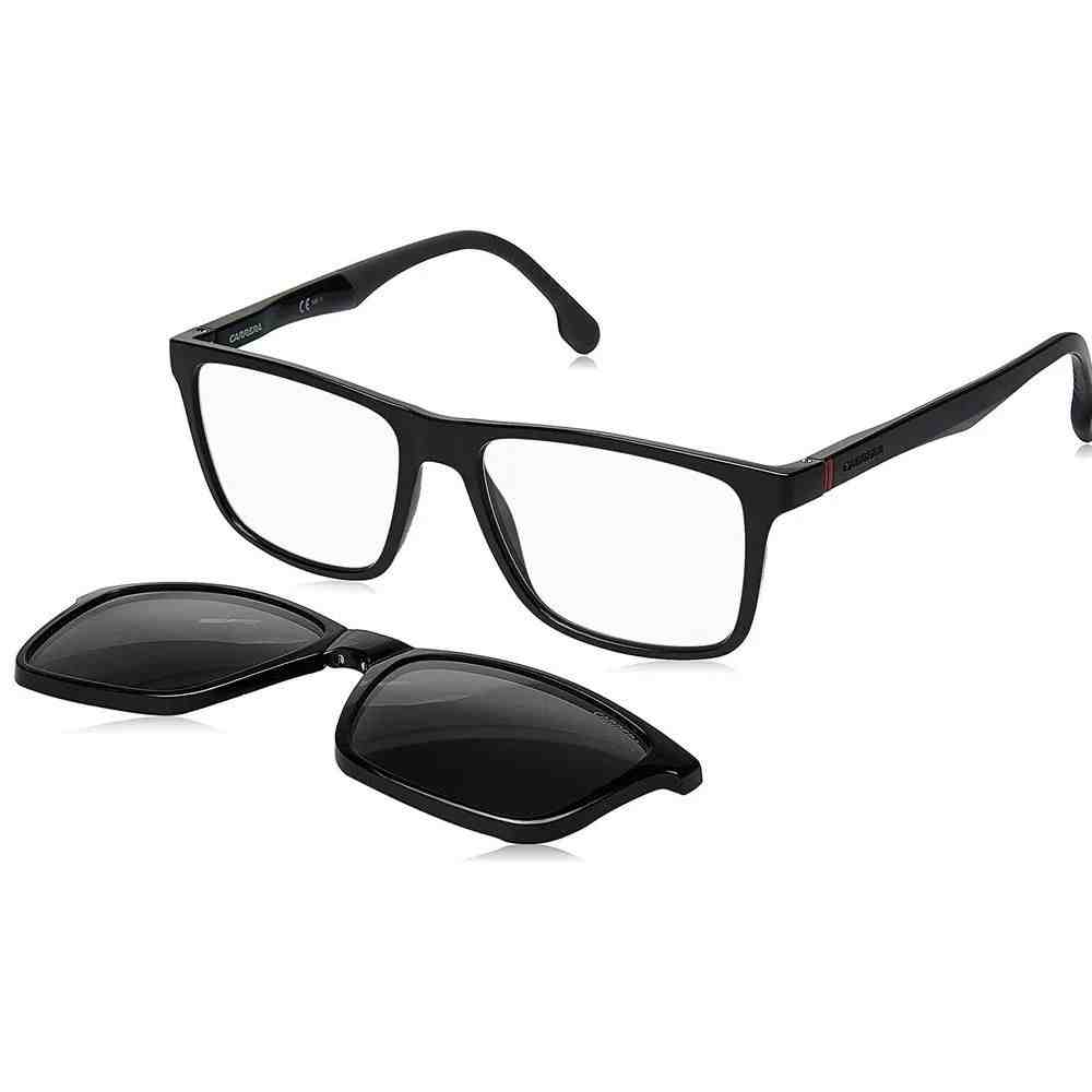 Óculos de Sol Carrera Clip On Preto Masculino 4009/CS 807 54UC S – Preto