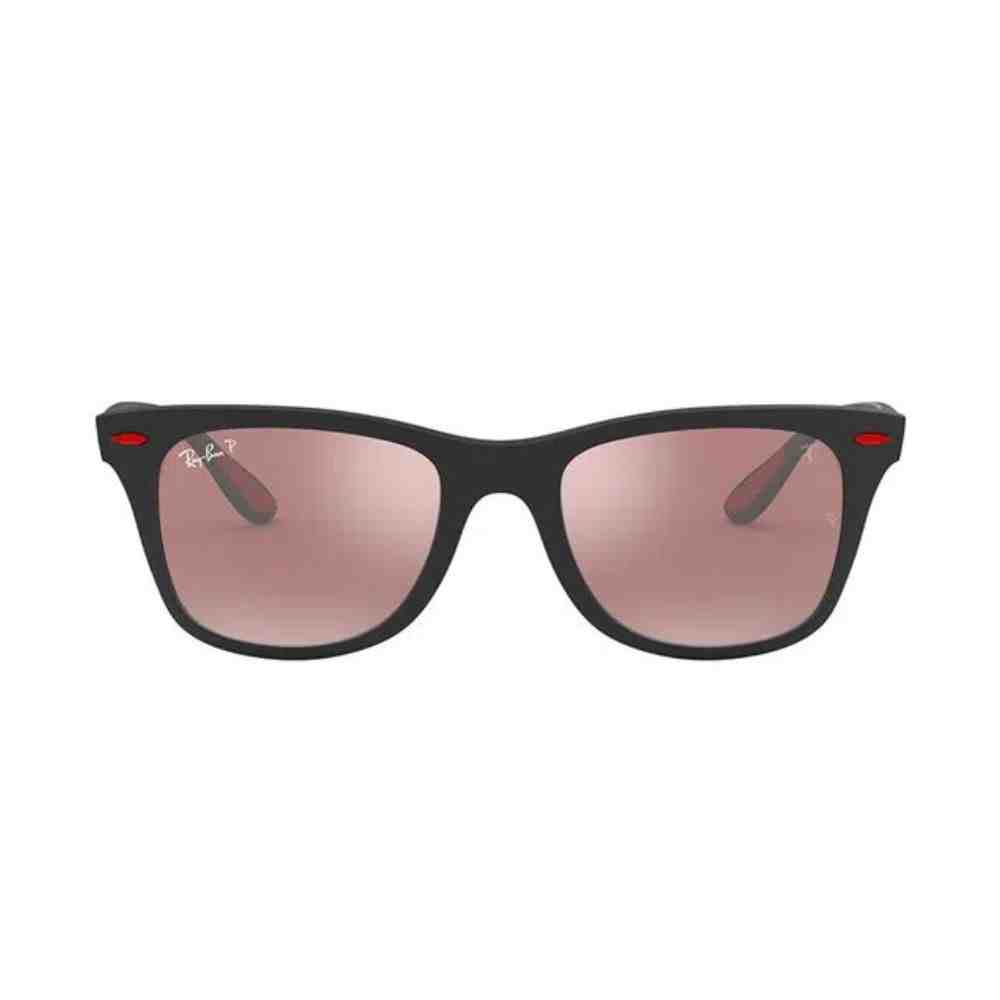 Óculos de Sol Ray-Ban Scuderia Ferrari Preto Fosco RB4195M