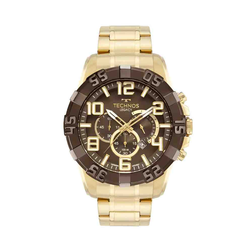 Relógio Technos Legacy Dourado Masculino OS20IMT/1M