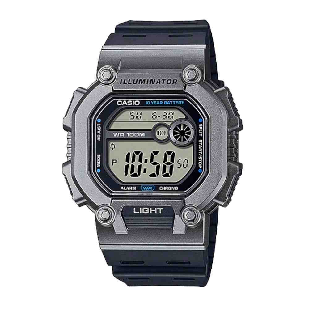Relogio Casio Masculino Standard Quadrado W-737h-1a2vdf