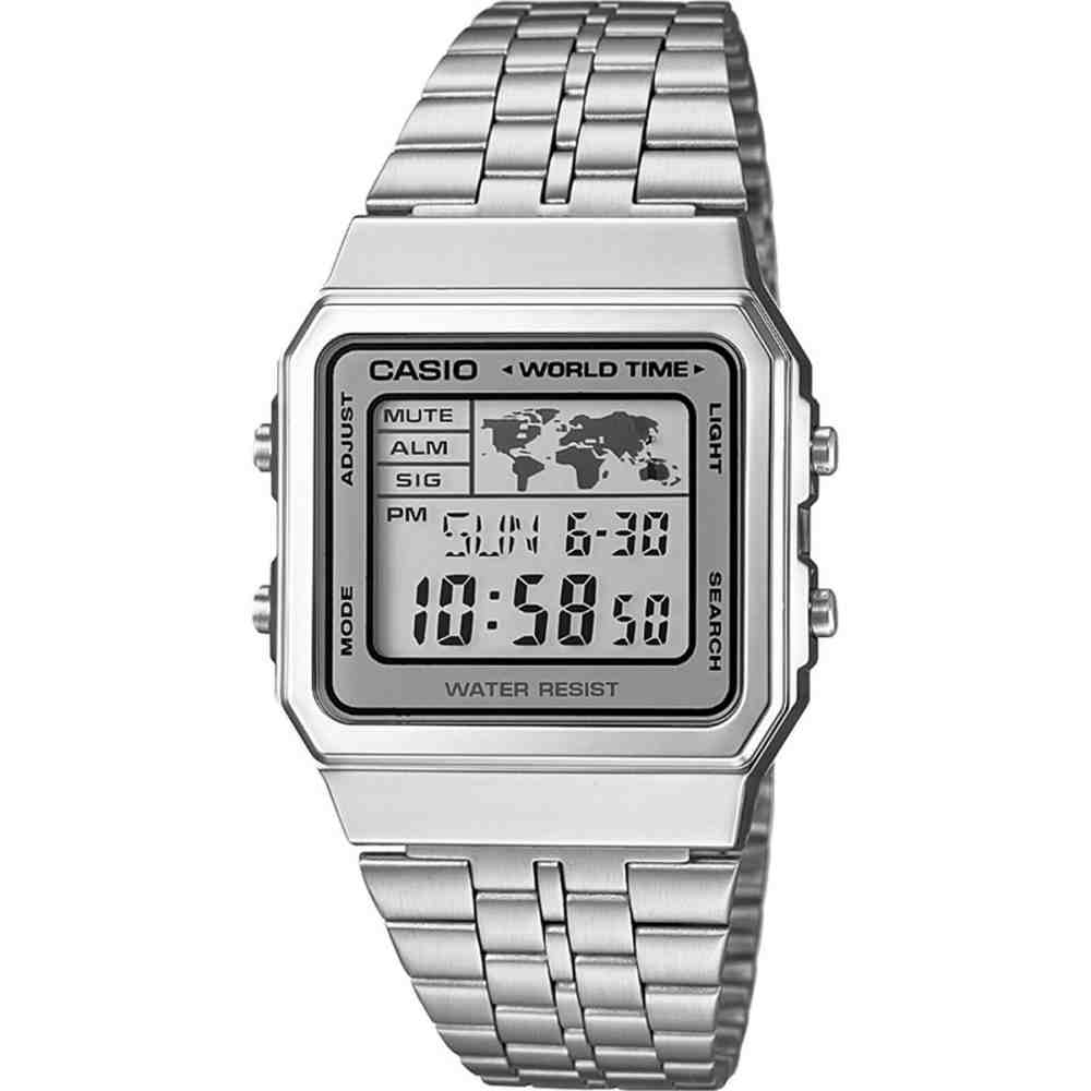 Relógio Prata Casio Vintage A500WA-7