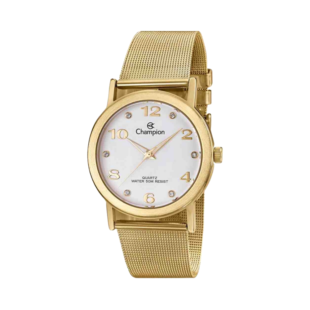 Relógio Champion Dourado Feminino CN29034H