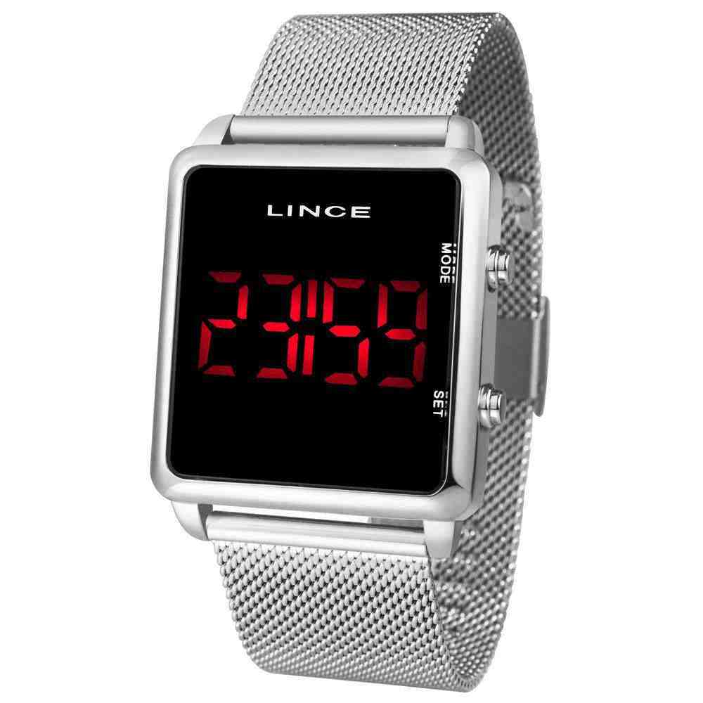 Relógio Lince Prata Feminino Mdm4596l