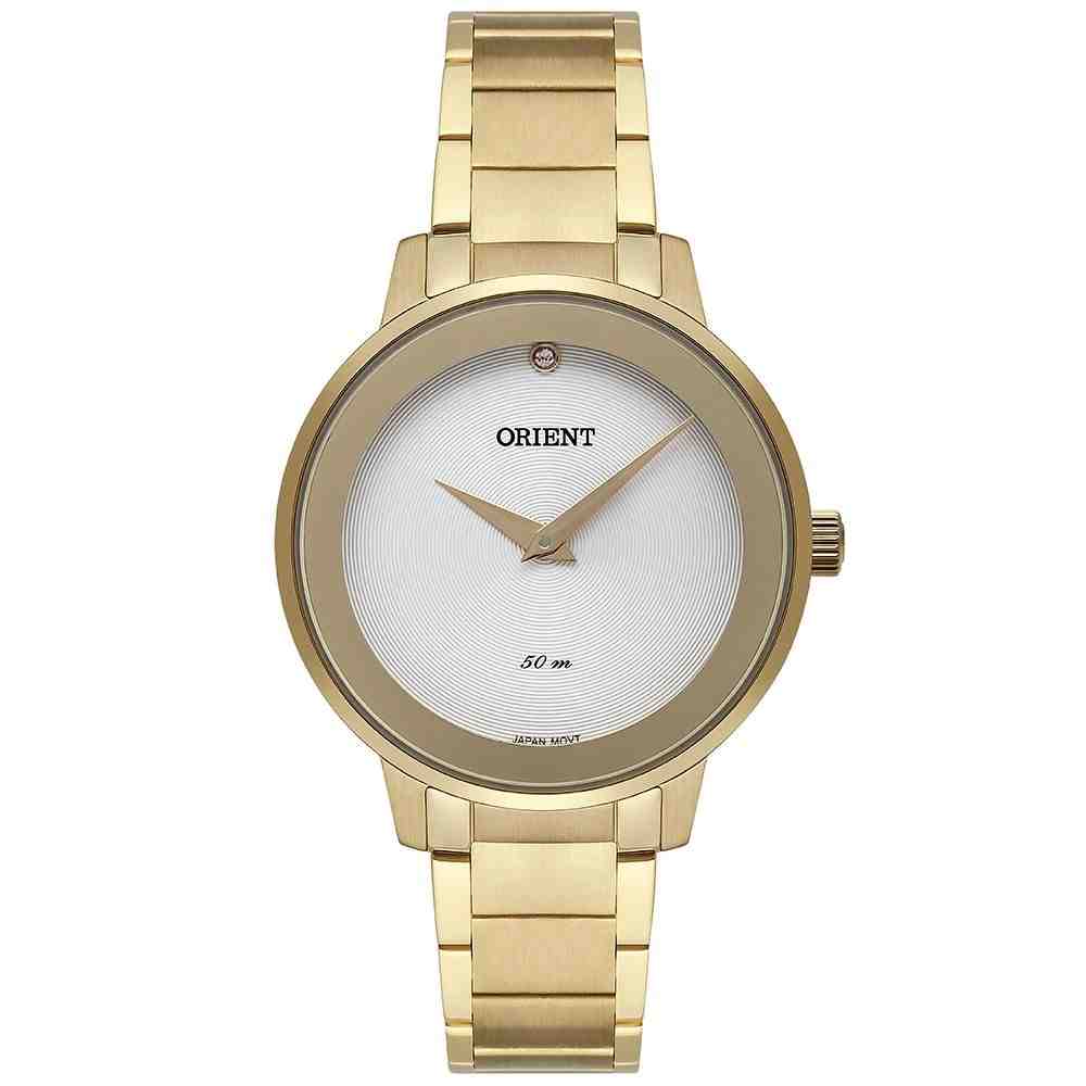 Relógio Dourado Feminino Orient  Eternal  FGSS0165 S1KX