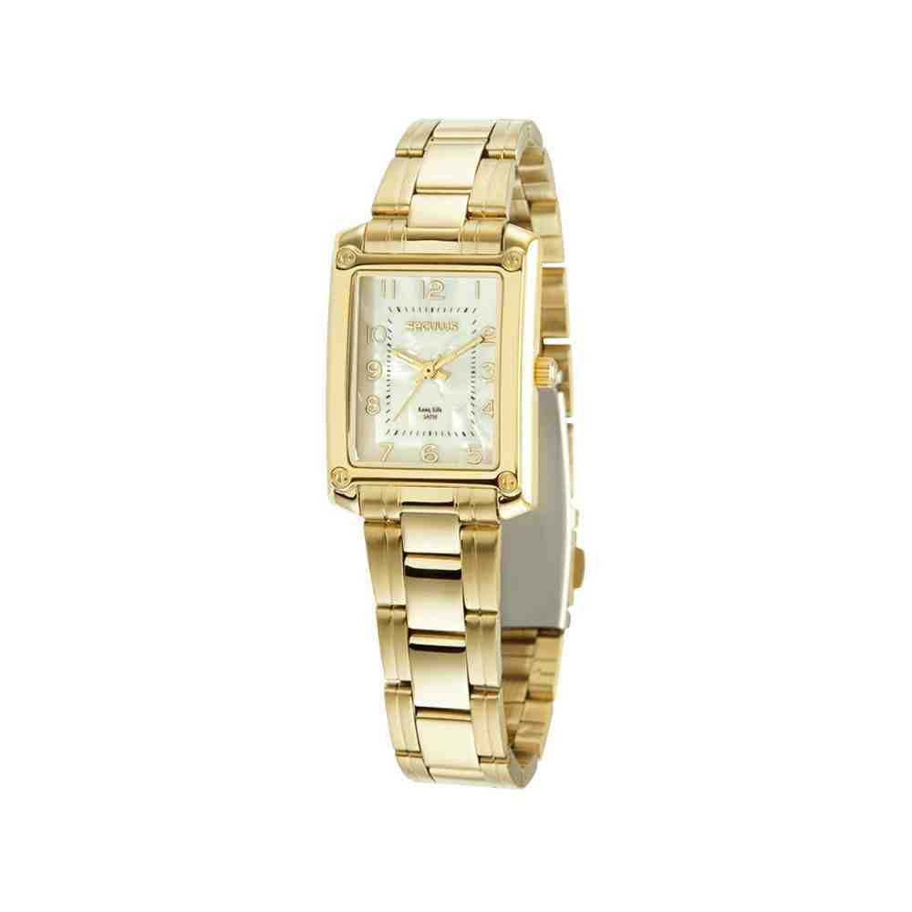 Relógio Dourado Feminino Seculus 44117LPSVDA1