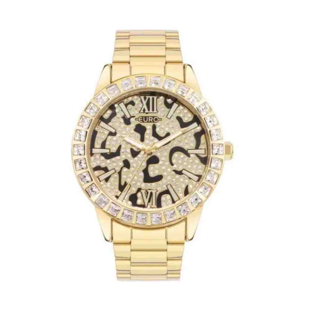 Relógio Euro Stones Dourado Feminino EU2036YTG/4P