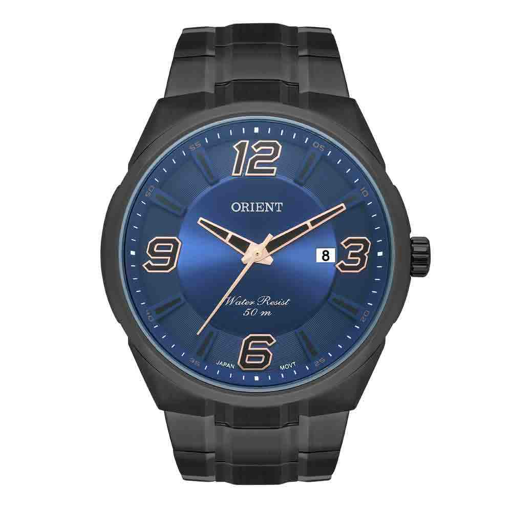 Relógio Preto Masculino Orient MYSS1020 D2GX