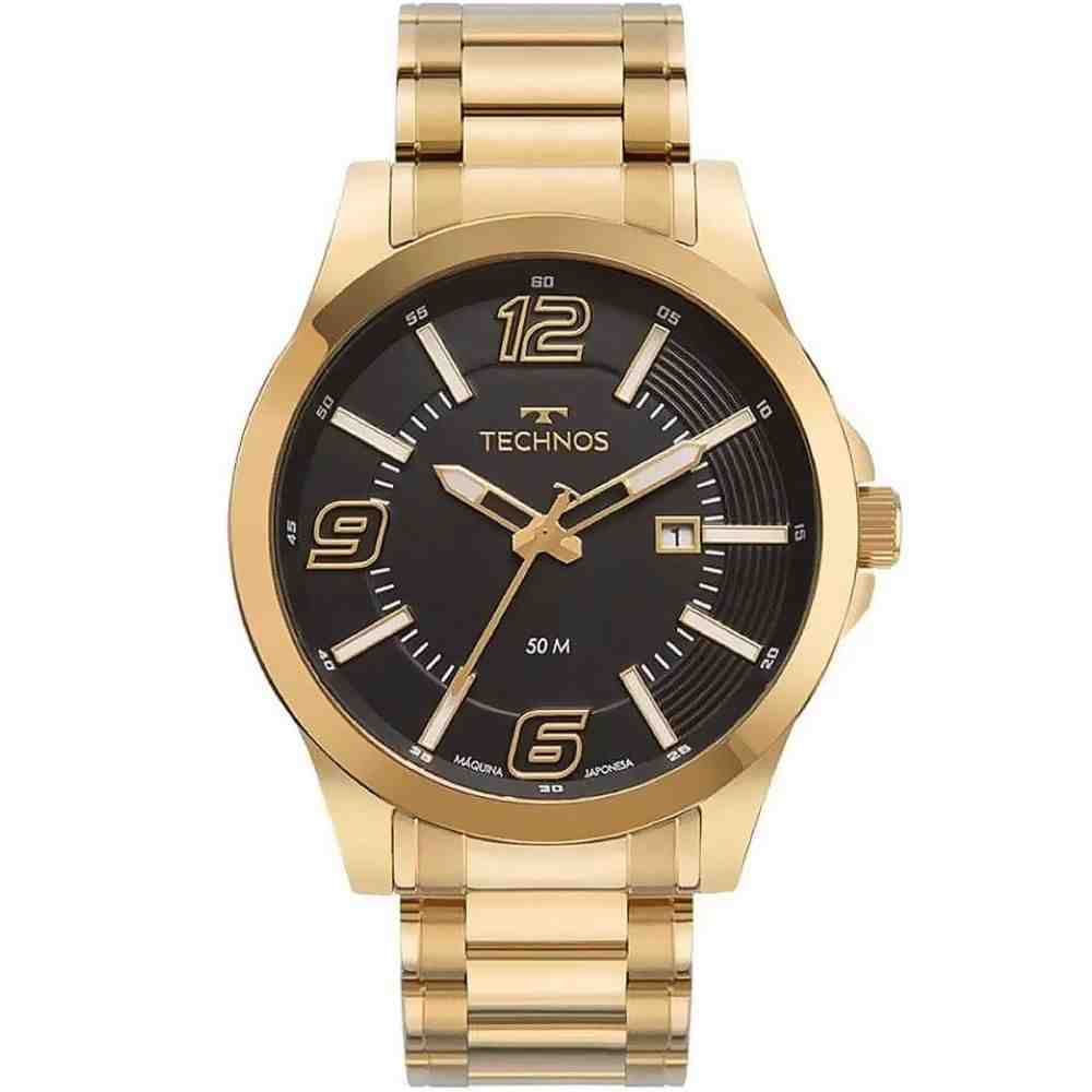 Relógio Technos Performance Racer Dourado Masculino 2115MWPS/1P