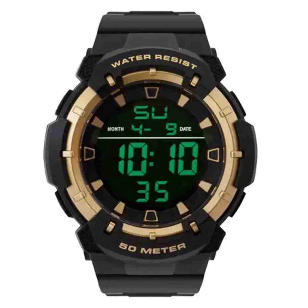 Relogio Preto Masculino Tuguir TG30013