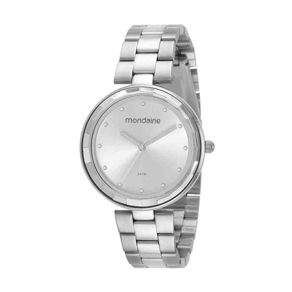 Relógio Mondaine Prata Feminino 32395L0MVNE2