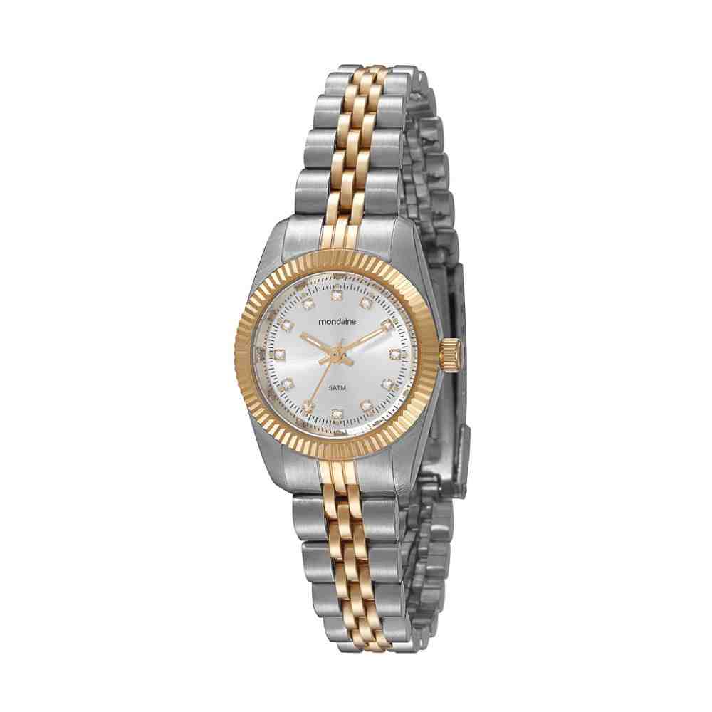 Relógio Prata Feminino Mondaine 94086LPMTBS2