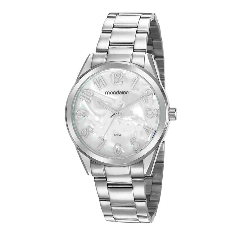 Relógio Mondaine Feminino Prata 99575L0MVNE1