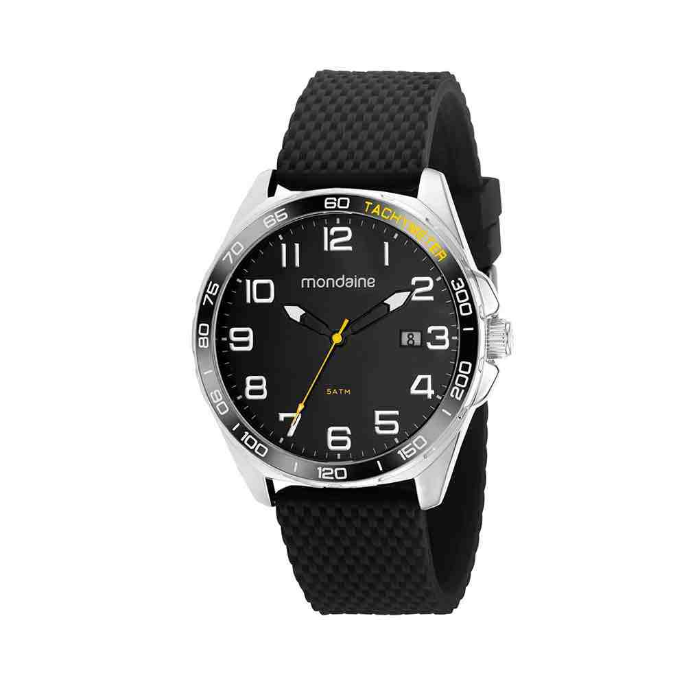 Relógio Mondaine Preto Masculino 32437G0MVNI2