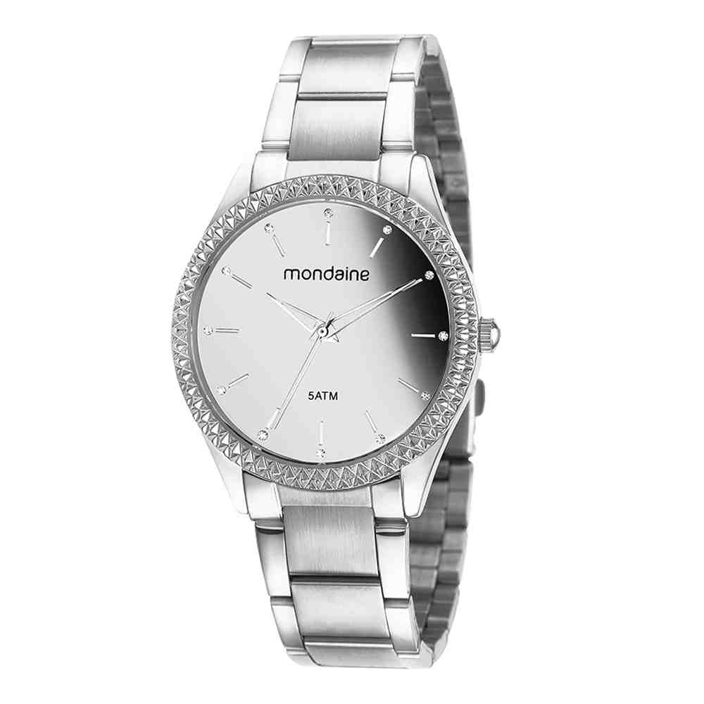 Relógio Mondaine Prata Feminino 32347L0MVNE3