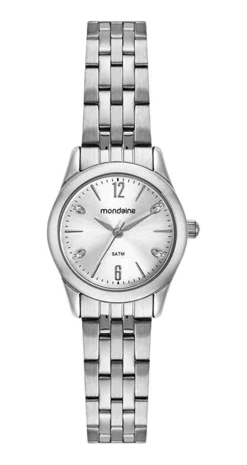 Relógio Mondaine Prata Feminino 32587L0MVNE2 – Prata – Prata