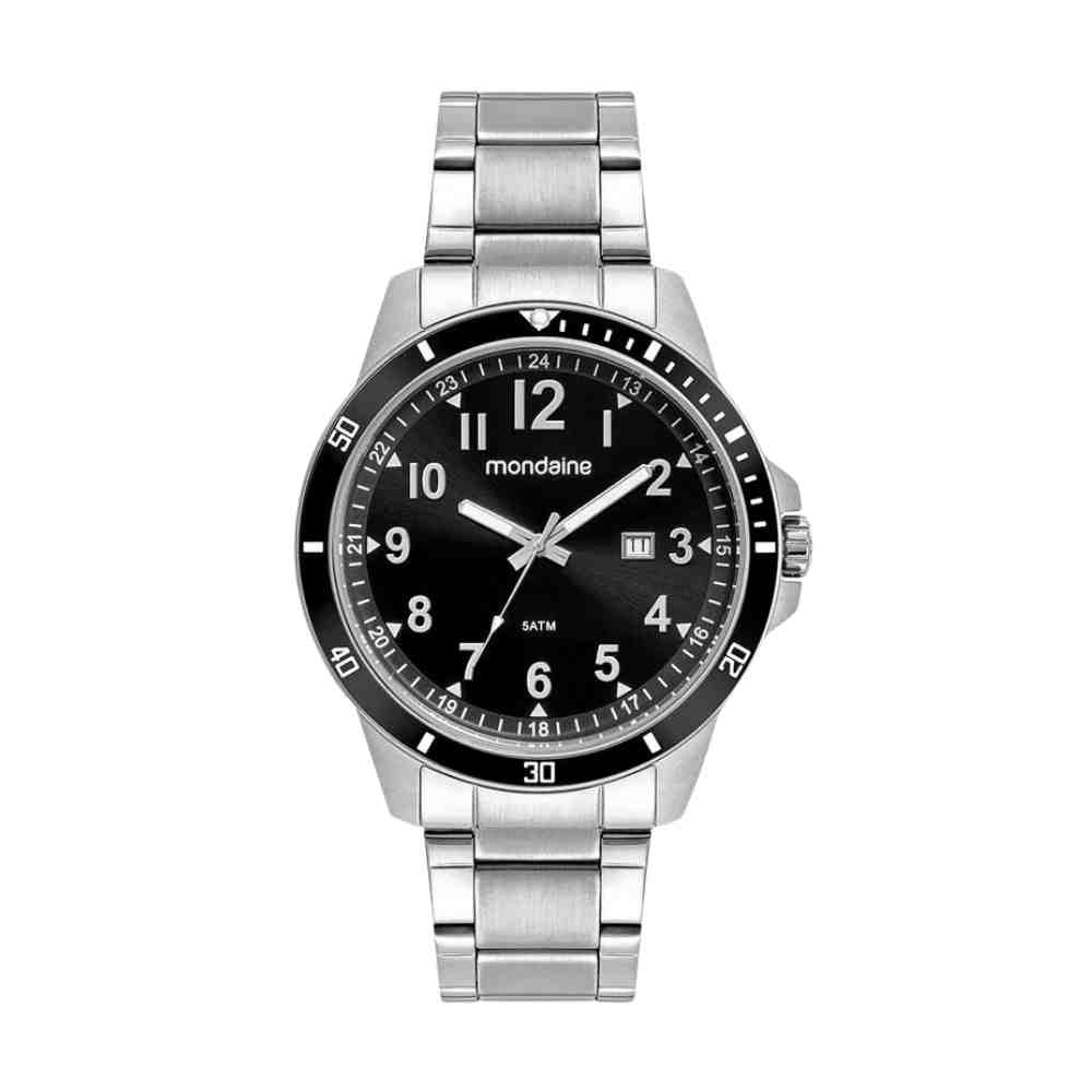 Relógio Mondaine Prata Masculino 99673G0MVNA1