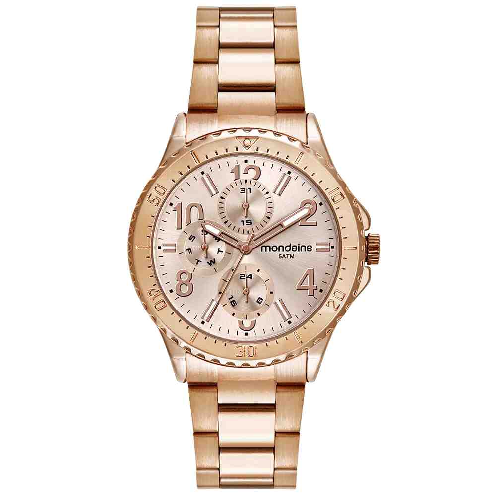 Relógio Mondaine Rose Feminino 32586LPMVRE3