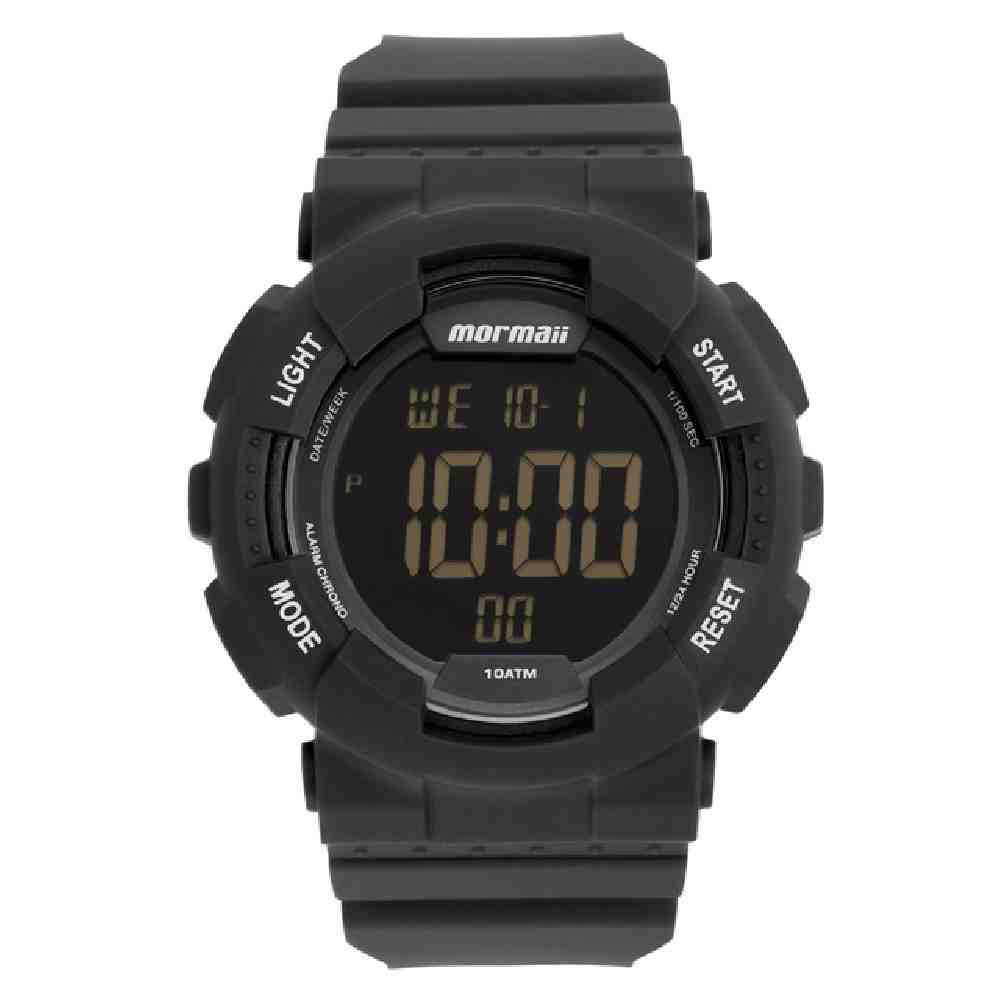 Relógio Mormaii Wave Preto Masculino MO9212AA/8P