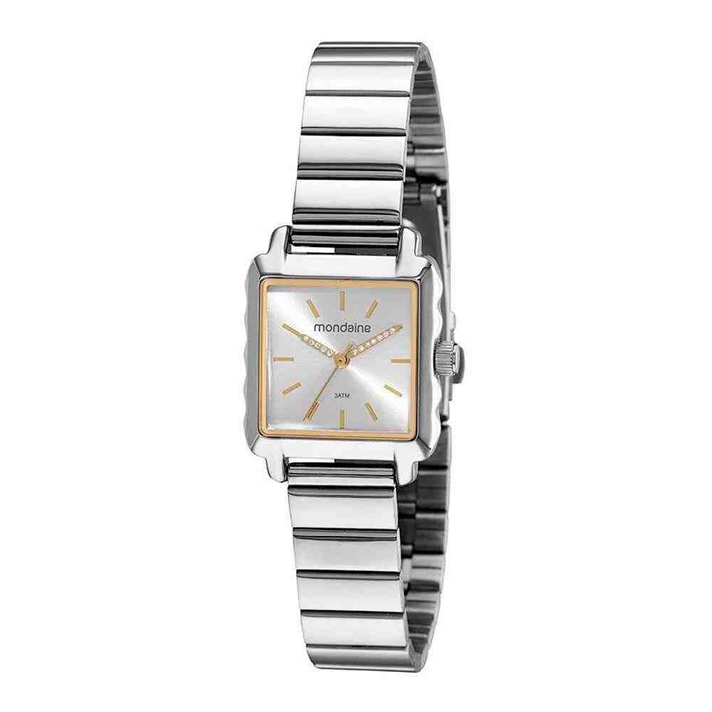 Relógio Prata Feminino Mondaine Classic 32218L0MVNE3