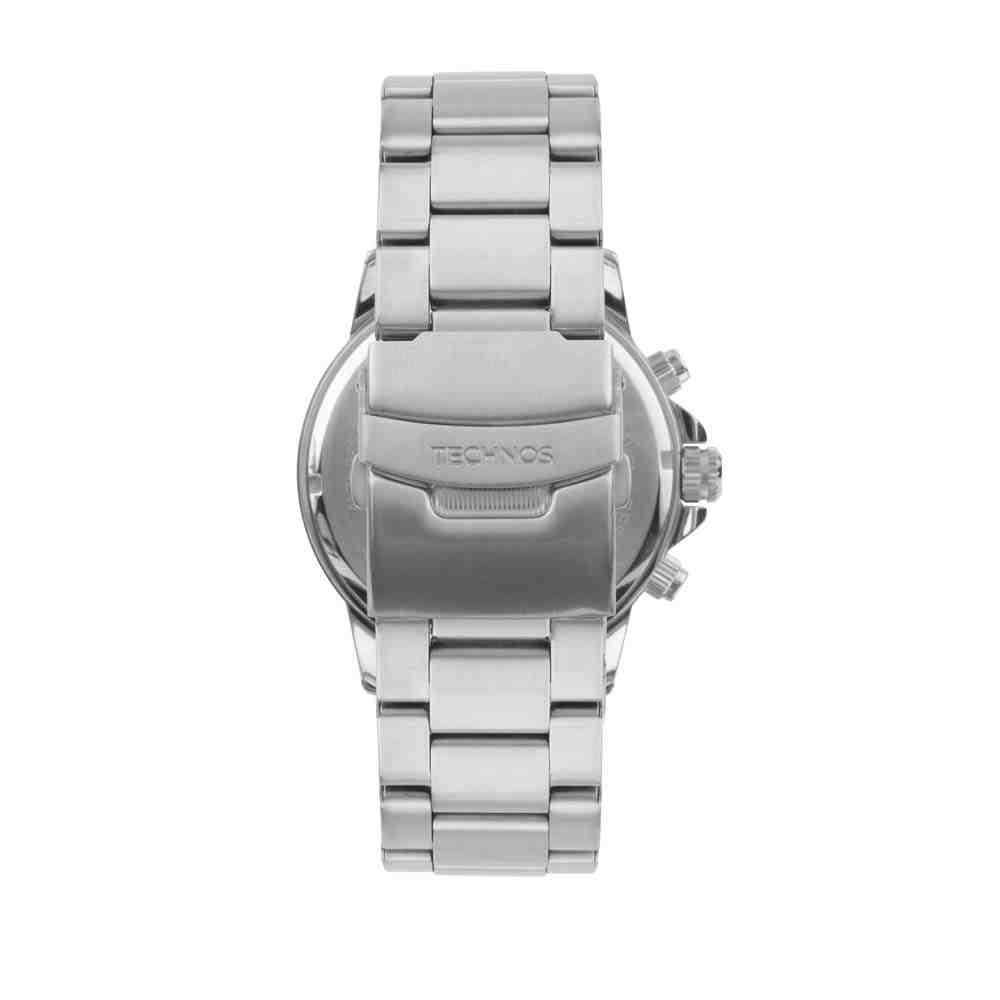 Relógio Prata Masculino Technos Grandtech JS26AEX/1P