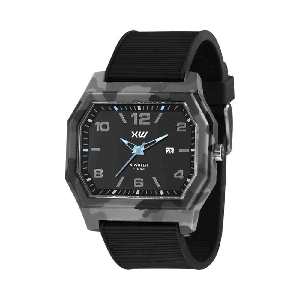 Relógio Preto Masculino X-Watch XGPP1019