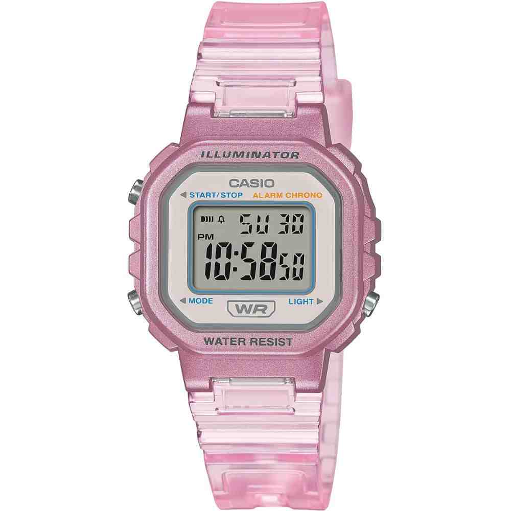 Relógio Rosa Feminino Casio LA-20WHS-4ADF-SC