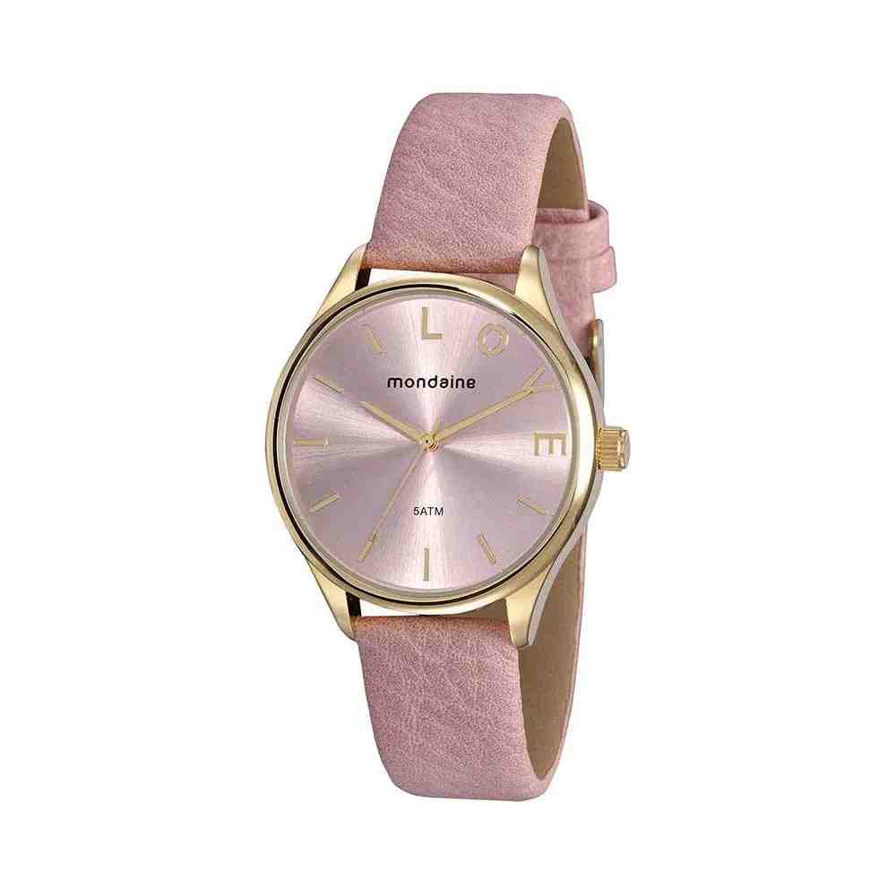 Relógio Mondaine Slim Rosa Feminino 76743LPMVDH1