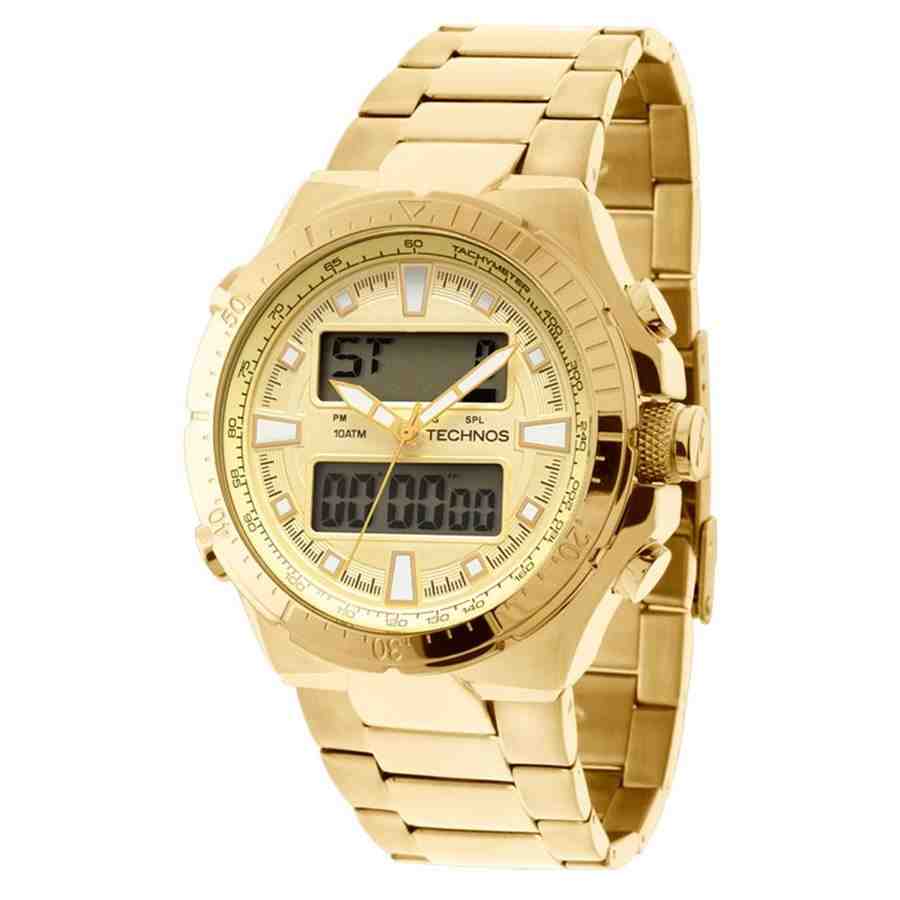 Relógio  Masculino Technos Performance 0527AB/4X – Dourado