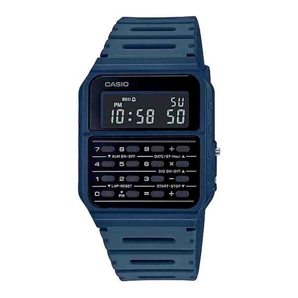 Relógio Azul Casio DataBank CA-53WF-2BDF