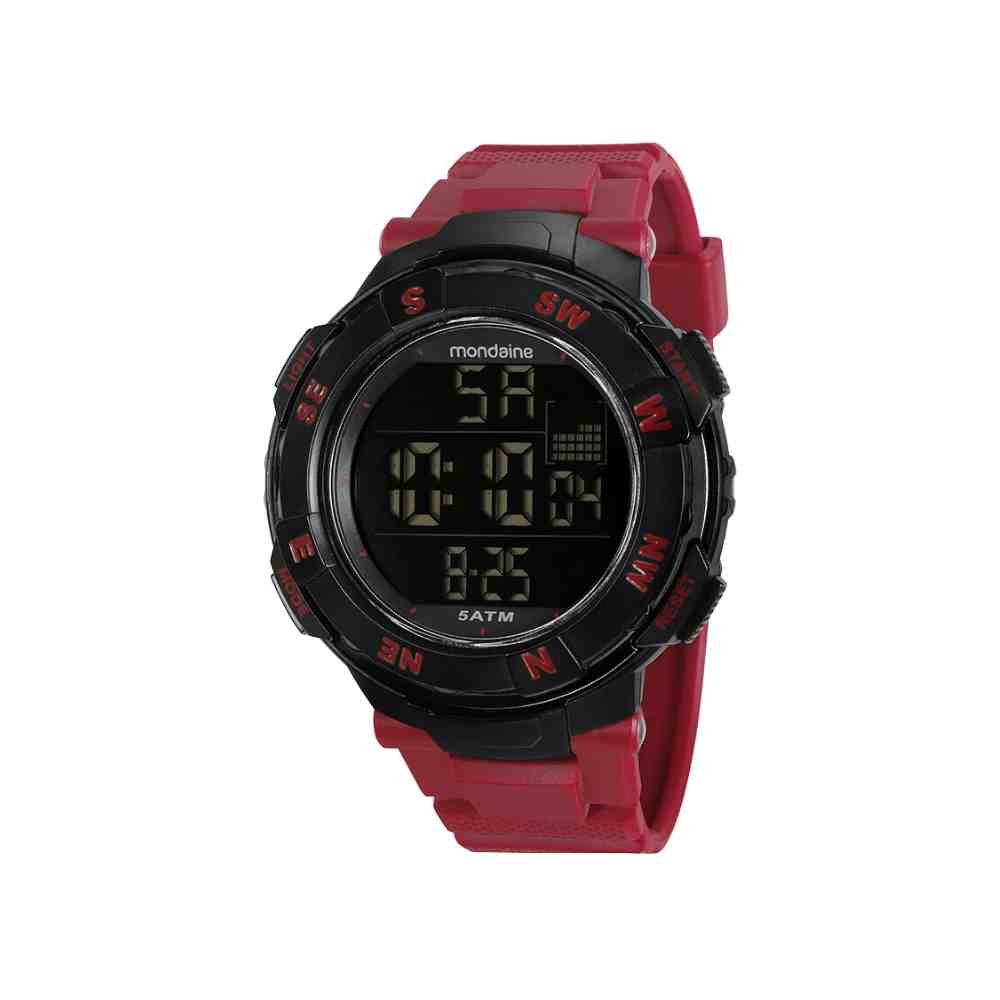 Relógio Mondaine Vermelho Masculino 85008G0MVNP1