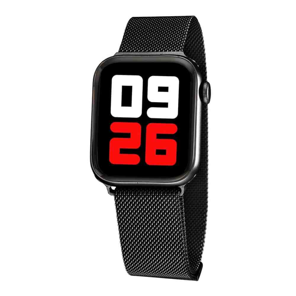 Smartwatch Seculus Preto e Vermelho 17001MPSVPL1